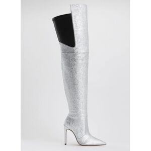 NEW - Rare - Good American Shimmery Emma Boots